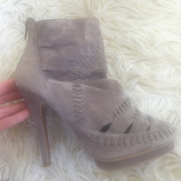 Jeffrey Campbell X Free People suede booties - Picture 5 of 6